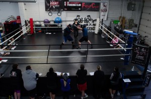 Participants were taught the rules and scoring for Olympic Style Boxing. The bouts that the FTEC Fighters will be demonstrating will be officially sanctioned by Boxing Ontario.