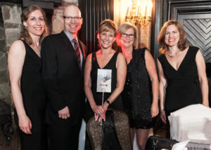 At the FTEC2015 gala - Erin Schnepper in the centre with some of the Xerox team.
