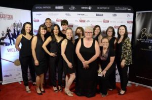 Our Fight To End Cancer support teams at the 2016 Fight To End Cancer Gala