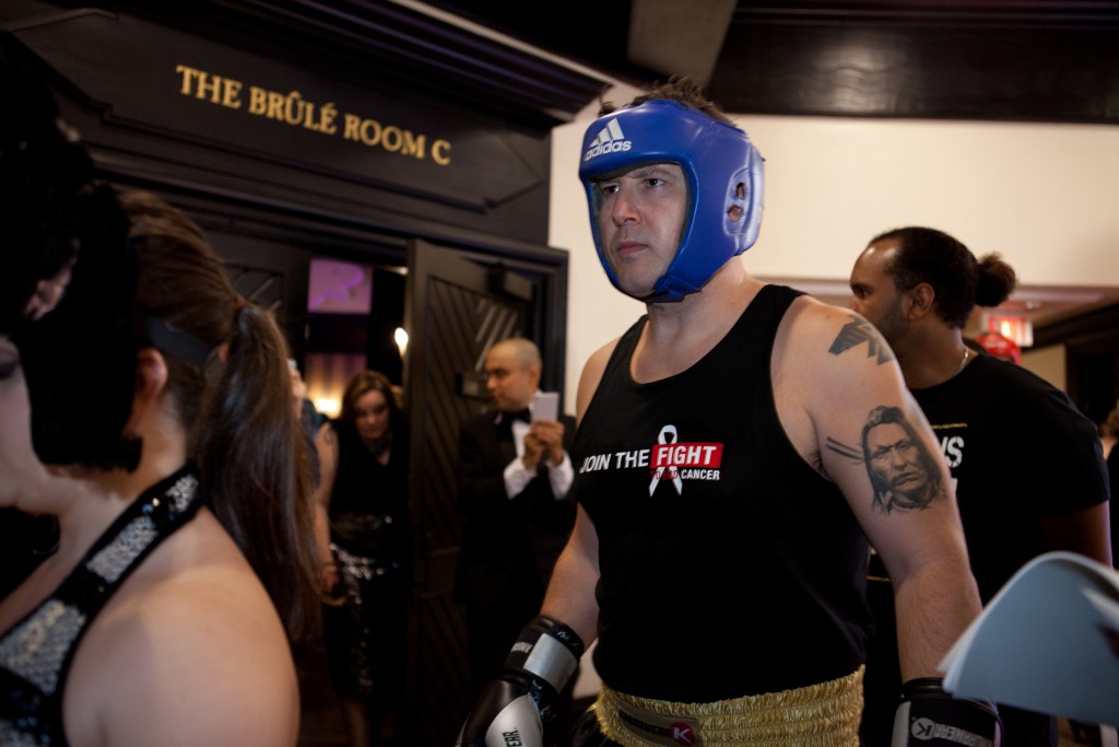 2016 Fight To End Cancer Main Event, Craig Lauzon, moments before stepping into the ring on June 4, 2016 Photo Credit: Eric Tavares