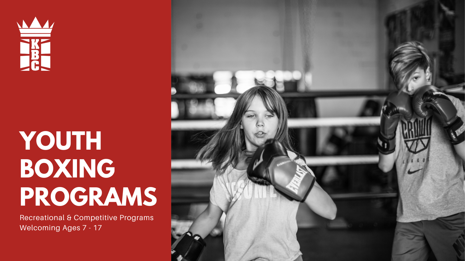 Calling All Kids & Teens – Boxing Is BACK! Kids 7+, Girls Only and Co-Ed Classes Now Available