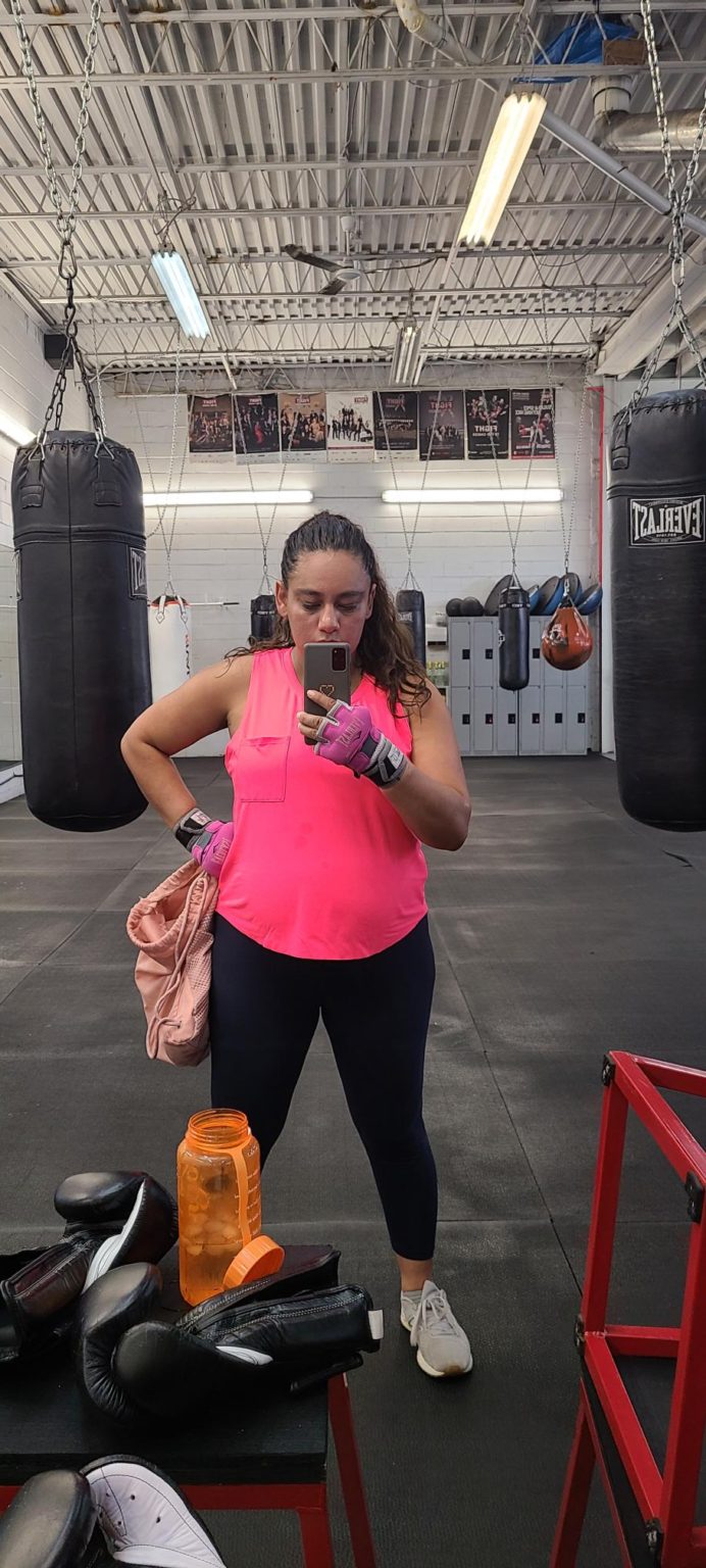 Boxing and Pregnancy, Featuring Monica Lerin KINGSWAY BOXING