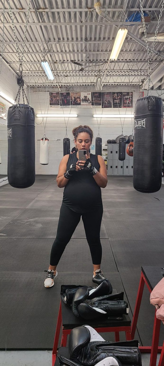 Boxing and Pregnancy, Featuring Monica Lerin KINGSWAY BOXING