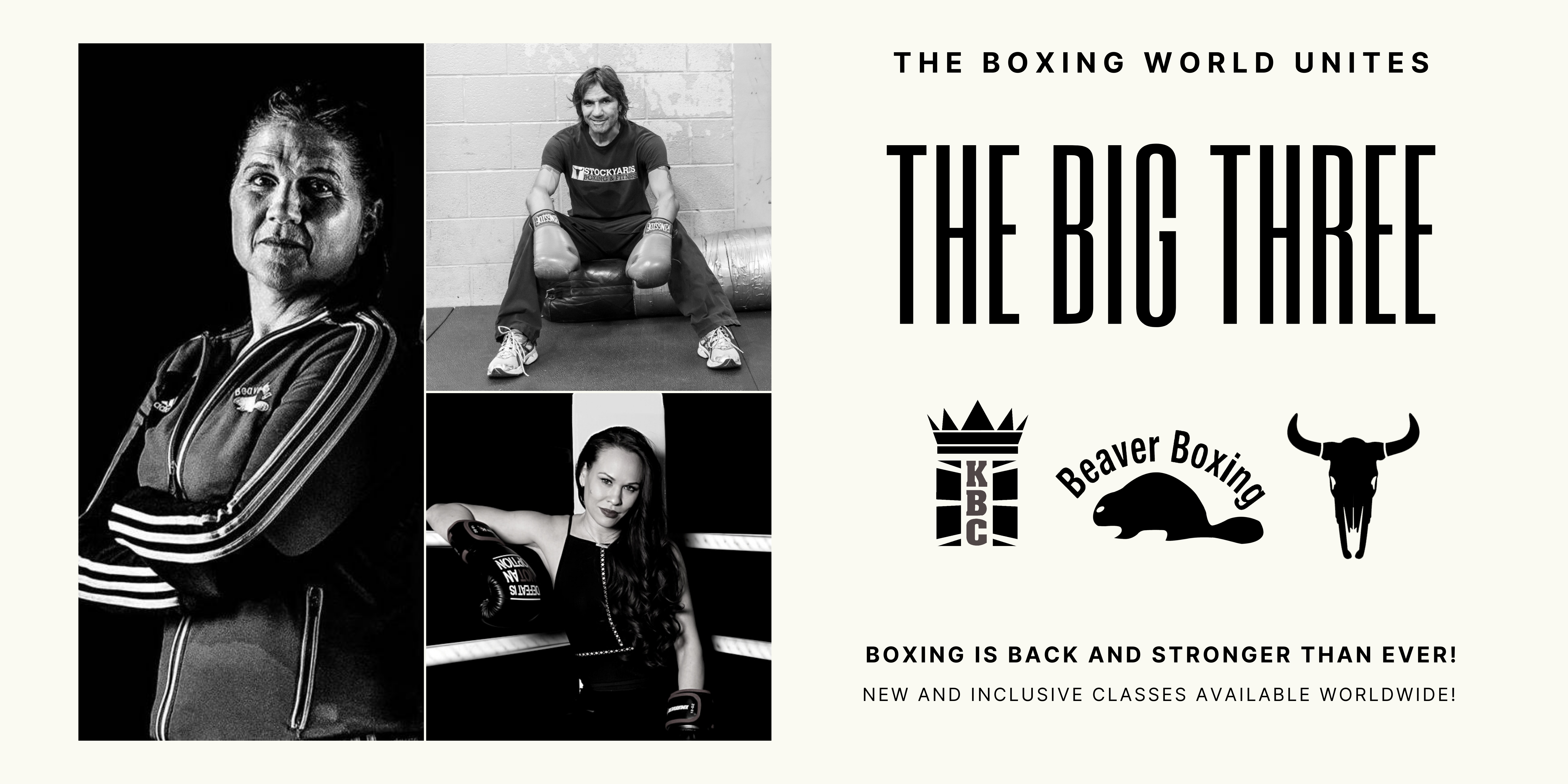 THE BIG 3… Boxing Is Back And Stronger Than Ever! – KINGSWAY BOXING