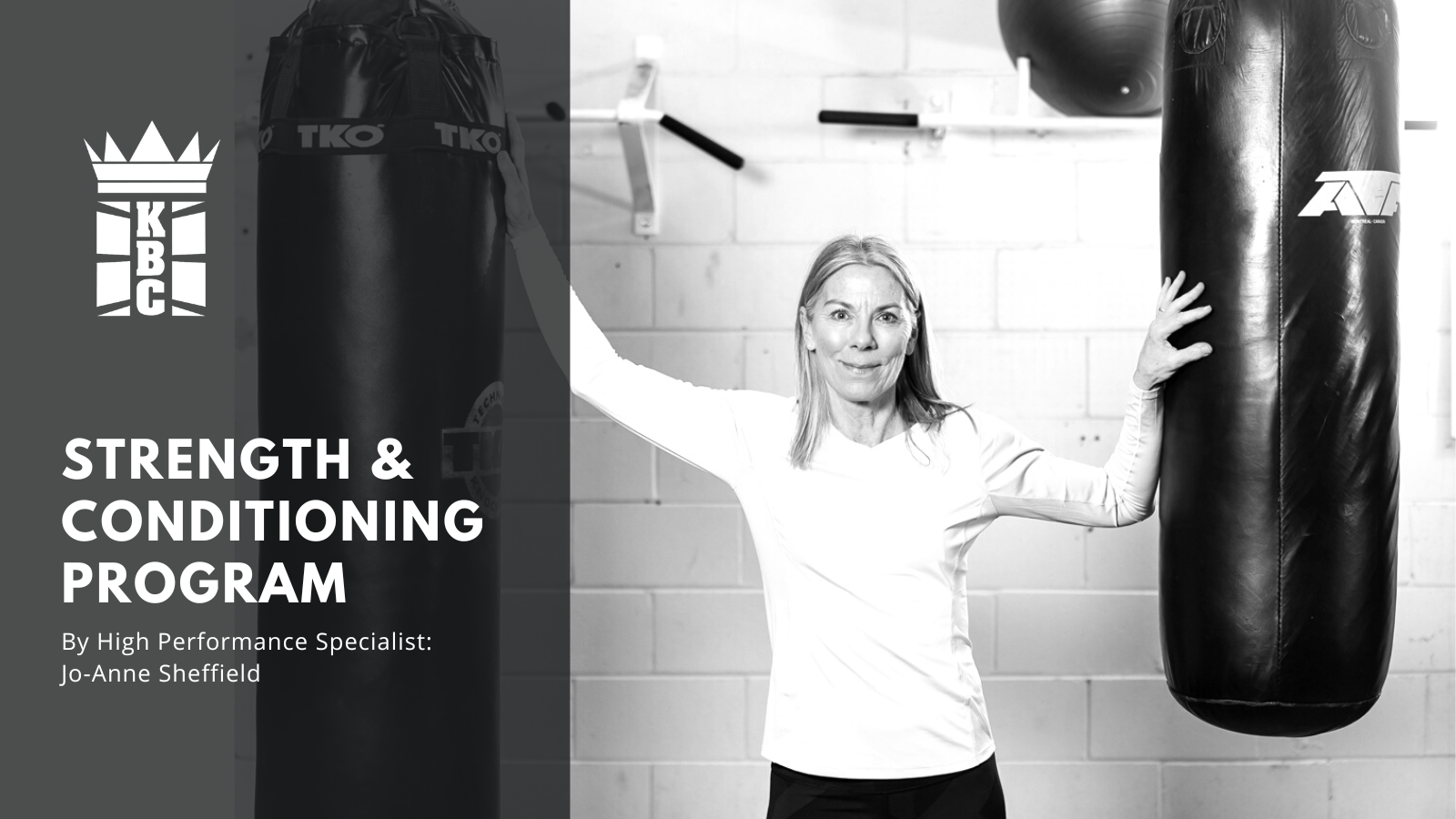 NEW PROGRAM: Strength & Conditioning with Jo-Anne Sheffield