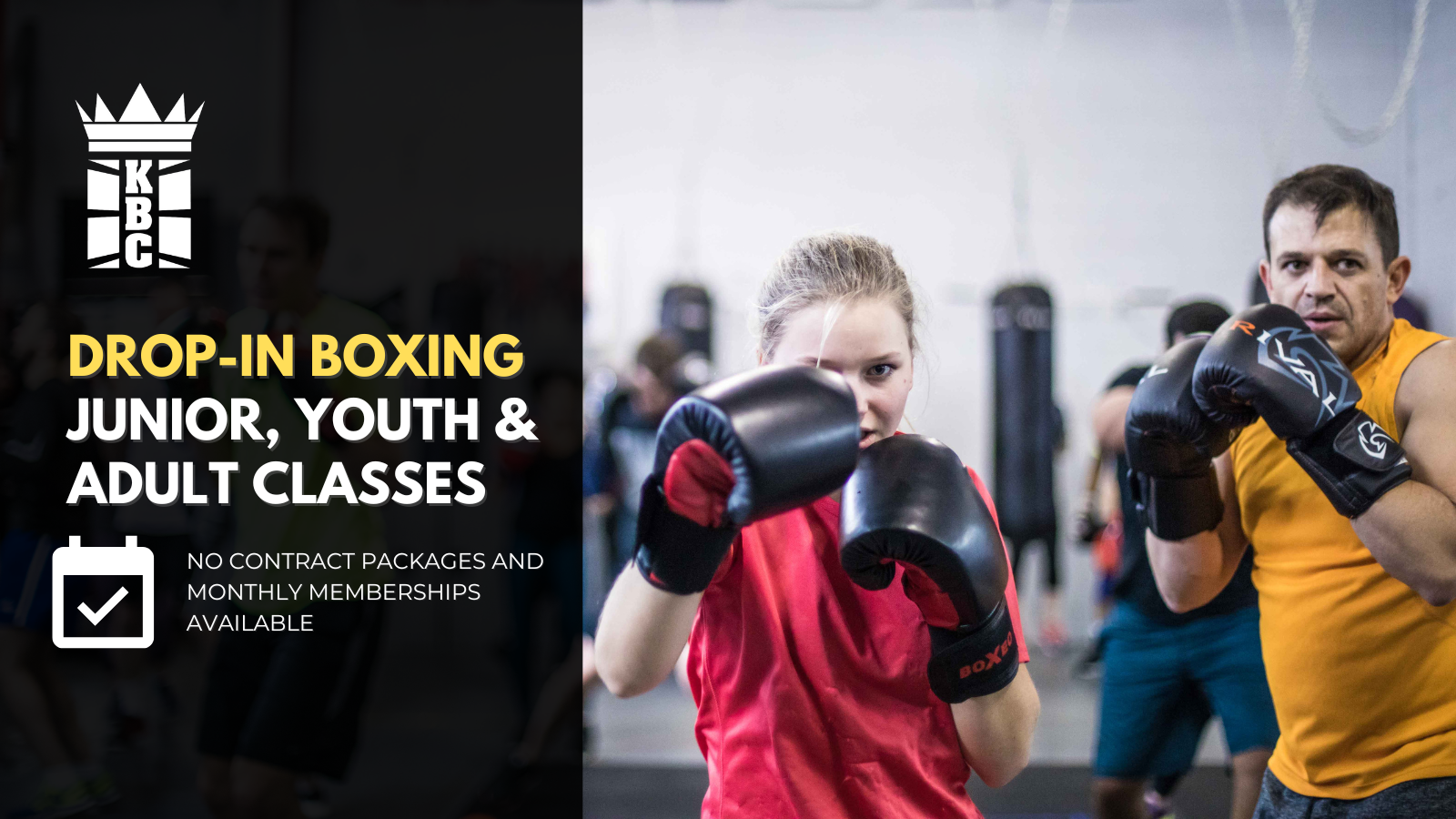 Drop-In Boxing Classes are HERE!